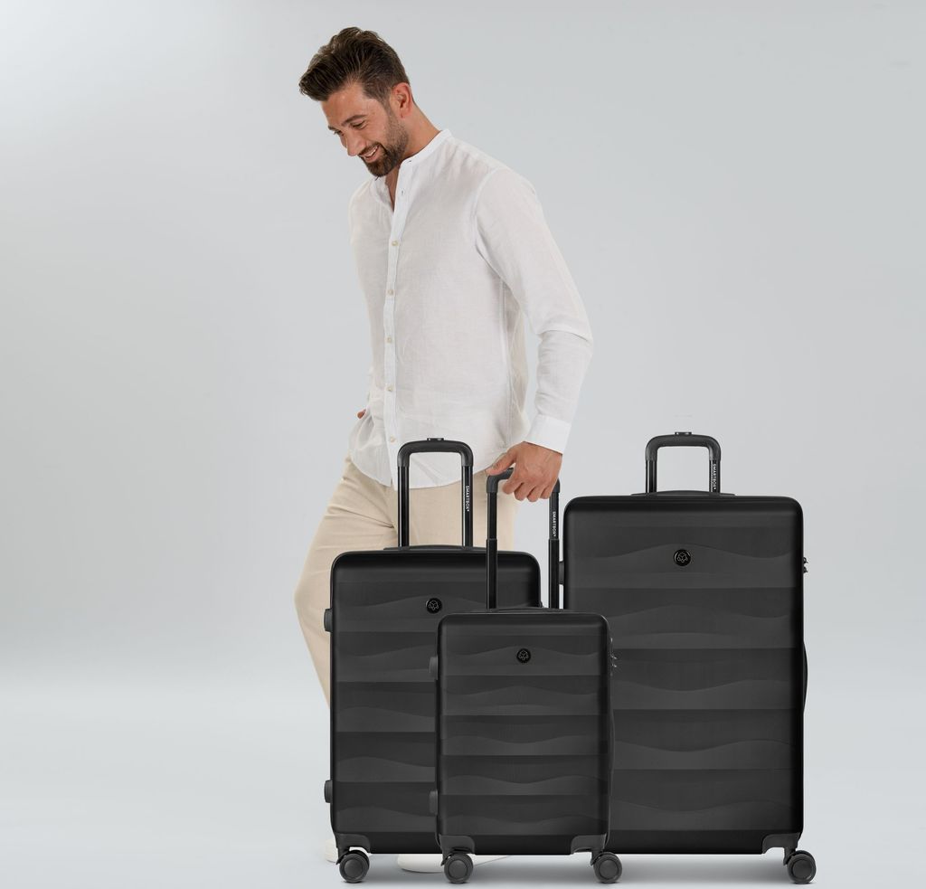 SMARTBOX Valise Edition 03 Trolley Set 3 pièces Dark - Green Vert foncé