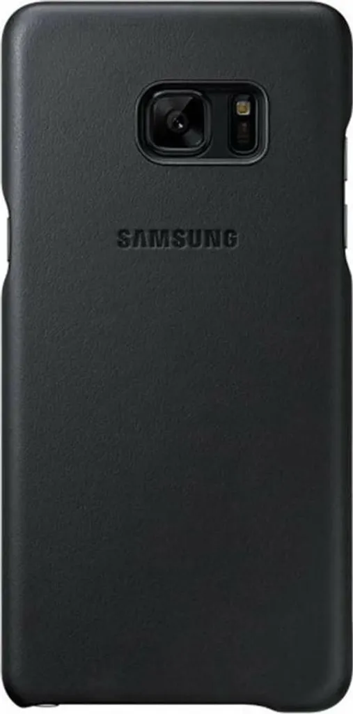 Stile e Protezione: Cover Pelle Nera Samsung Galaxy Note 7 5.7" - 2