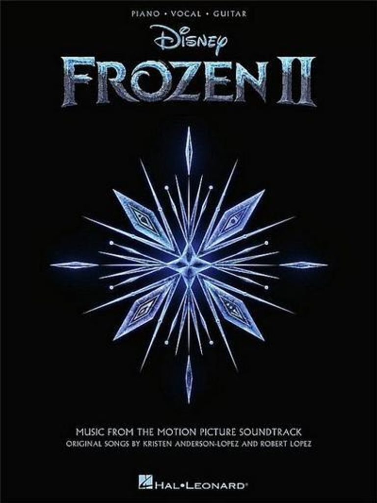Frozen 2 Piano/Vocal/Guitar Songbook