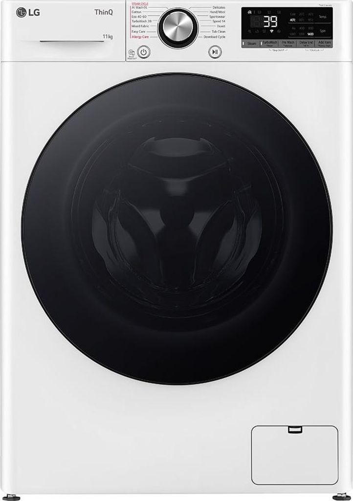 LG | F4WR711S2W | Waschmaschine | - 10% | Frontlader | Waschkapazität 11 kg | 1400 U/min | Tiefe 55,5 cm | Breite 60 cm | Display | LED | Dampffun...