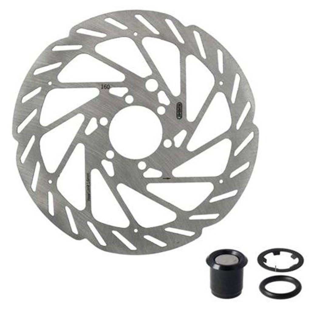 ELVEDES Bremsscheibe 6-Loch Ø160 mm T = 1,8 mm Sensormagnet Produktbild 