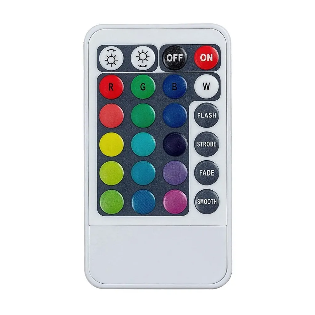Luminaire suspendu LED 24W dimmable avec télécommande chrome satiné