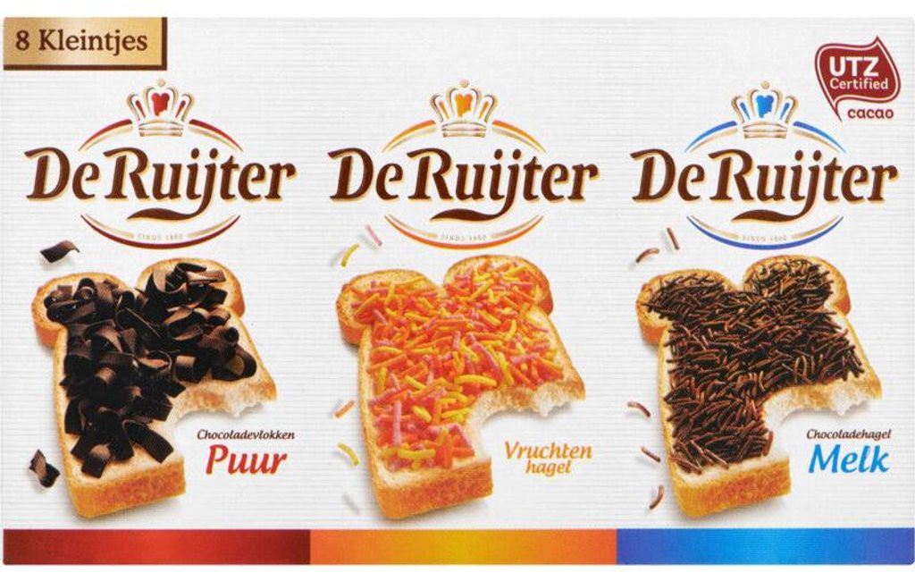 8 Kleintjes - Hagelslag -  Streusel Mix - 140G - By De Produktbild 