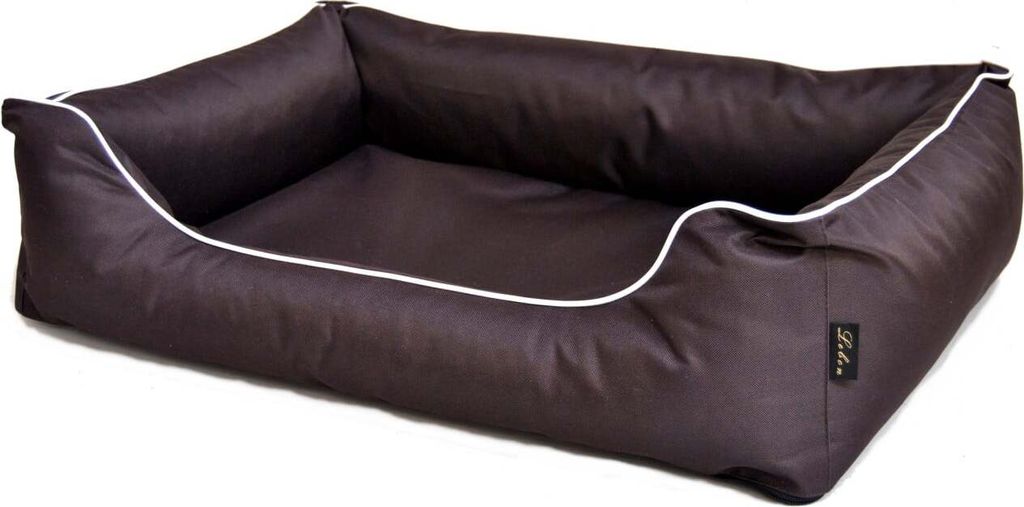 Lebon Hundebett Paula 1 - 80x60cm - Dunkelbraun Produktbild 