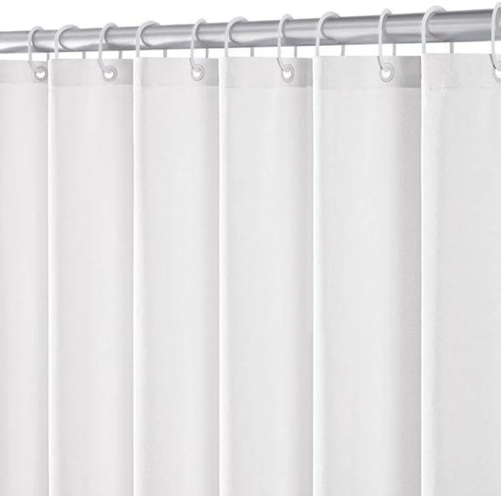 Rideau de douche imperméable 120 x 180 cm en polyester anti-moisissure