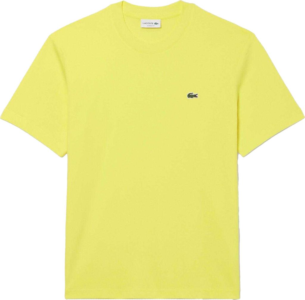 Lacoste - T-Shirt für Herren, Baumwolle GT10826 (S) (Gelb)