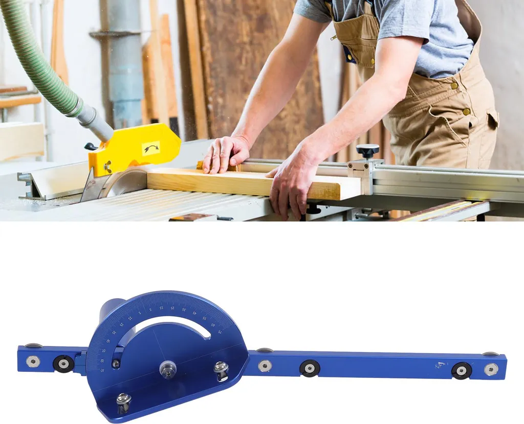 Guide d'onglet de précision pour scie sur table en alliage aluminium - 11