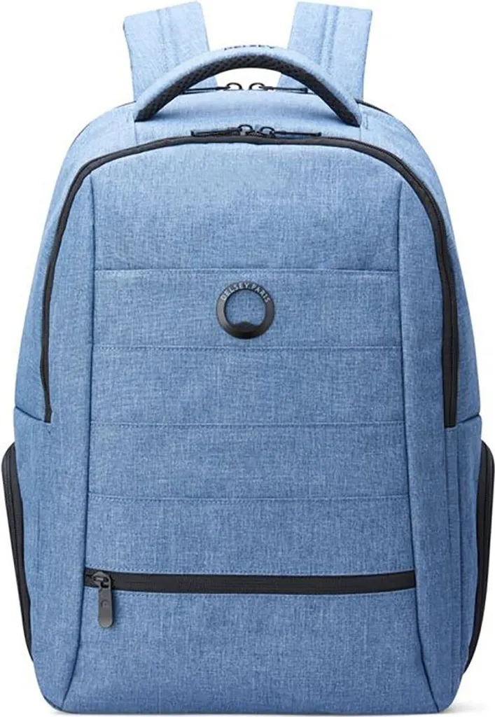 Sac à dos Delsey Voyager 24L Bleu XS : Bagage cabine à 2 compartiments