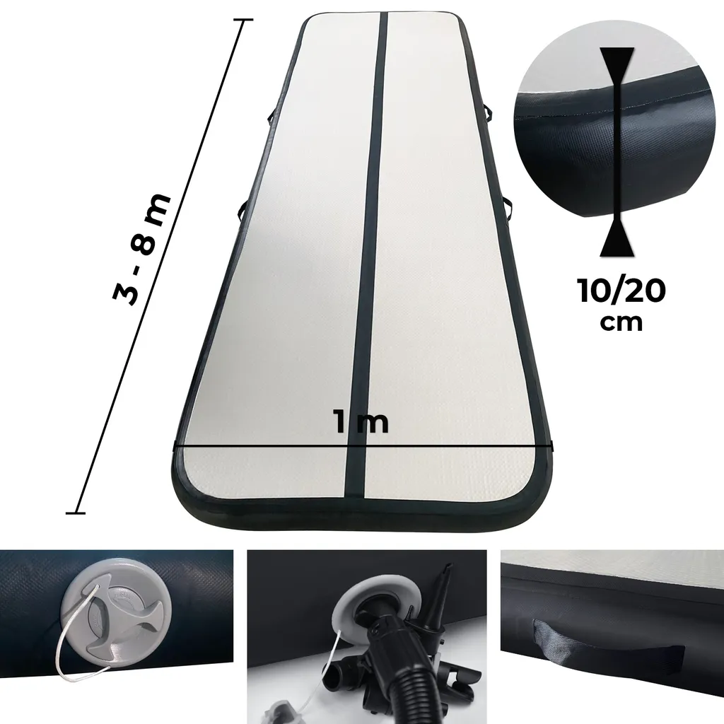 AIRTRACK Matte Tumbling Matte mit Pumpe PVC Kaufland.de