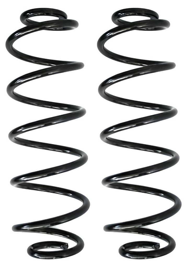 Fahrwerksfedern-Set Hinterachse Schraubenfeder Ø123mm SPIDAN für u.a. AUDI A4