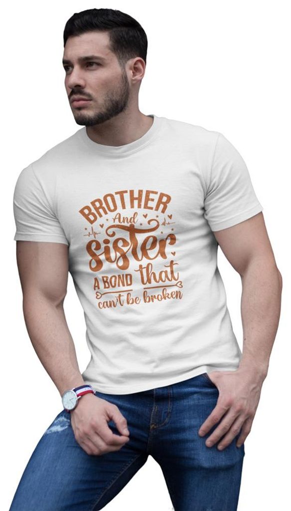 D&B Uni Polo ST00106 Brother Weiß-Größe S