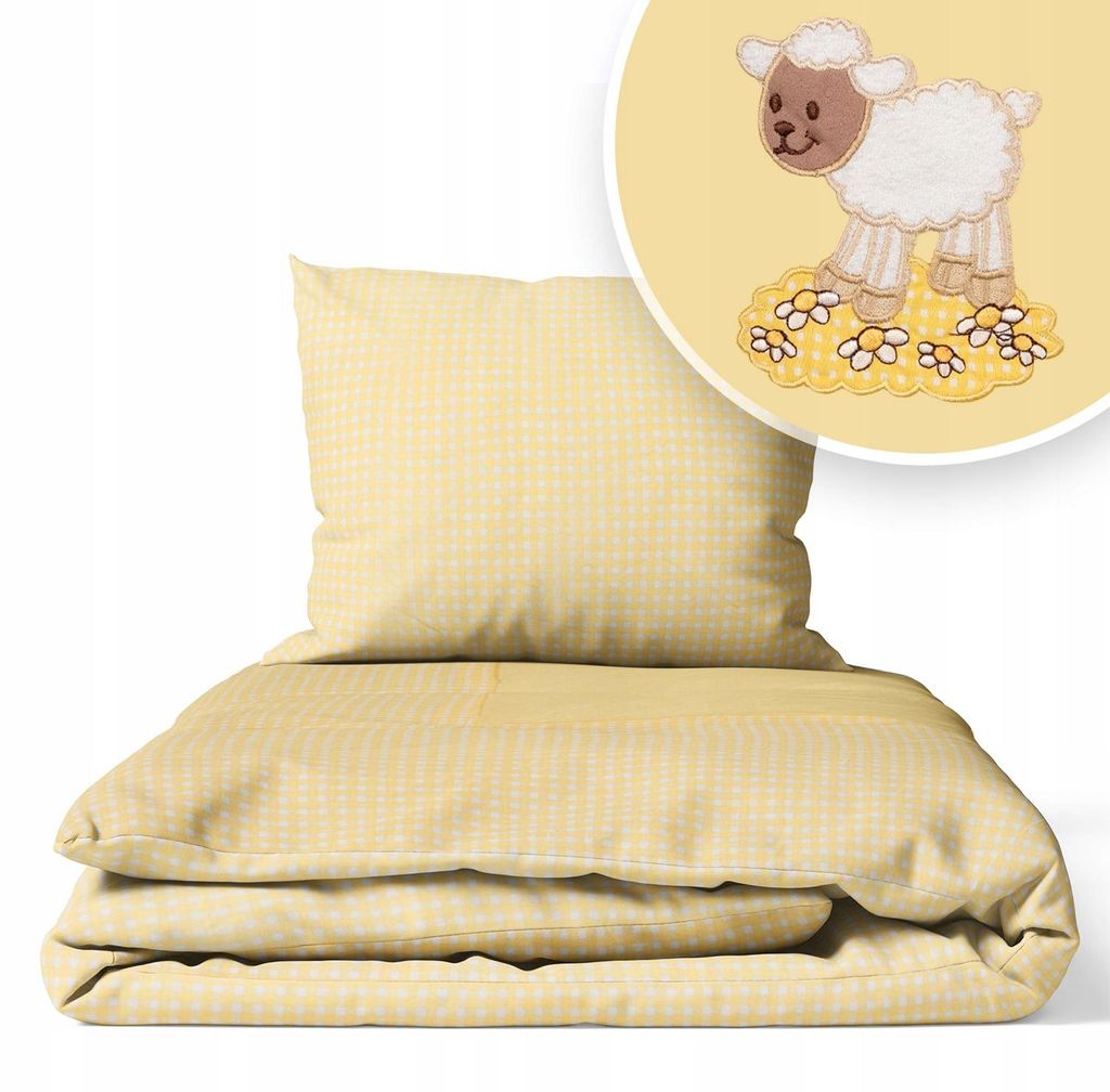 Kinderbettwäsche 90x120 Baumwolle Baby Bettwäsche Set 90x120 + 40x60 Kissenbezug Jungen & Mädchen Kleinkind Bettbezug