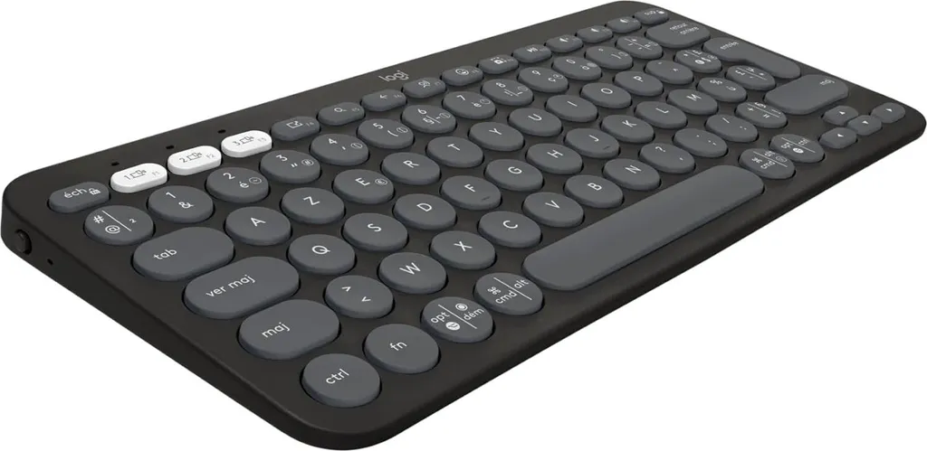Clavier sans fil Logitech Pebble Keys 2 K380S compact et léger