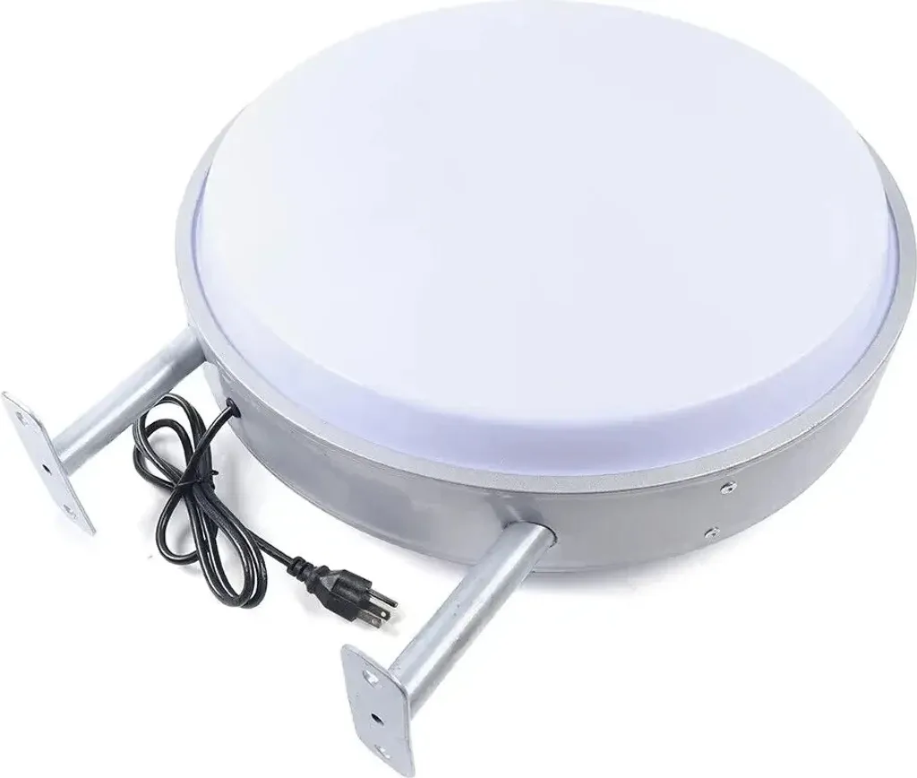 Insegna Luminosa Bifacciale LED 50cm Bianca Impermeabile | Shop Online