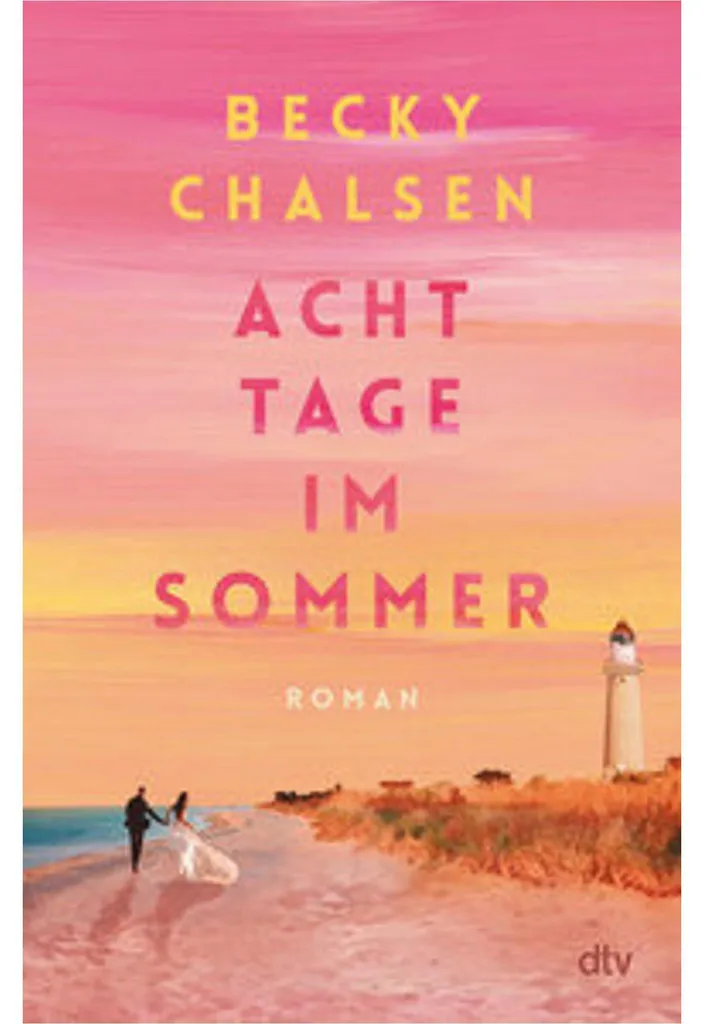 Acht Tage im Sommer Roman Allemand - Édition Brochée Littérature Été