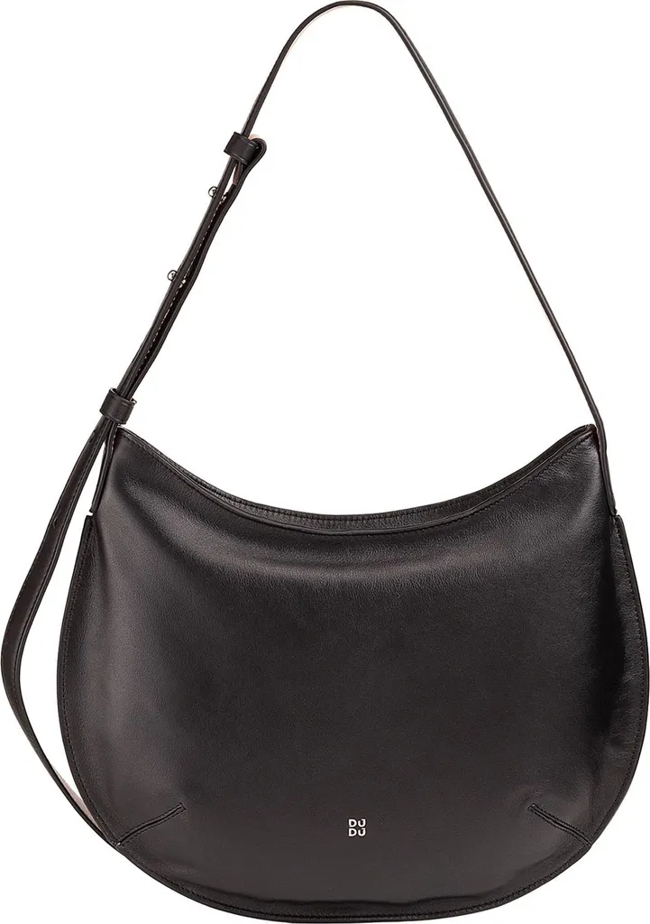 DuDu Hispani Sac à bandoulière en cuir 34 cm - Sacoche Élégante Cognac