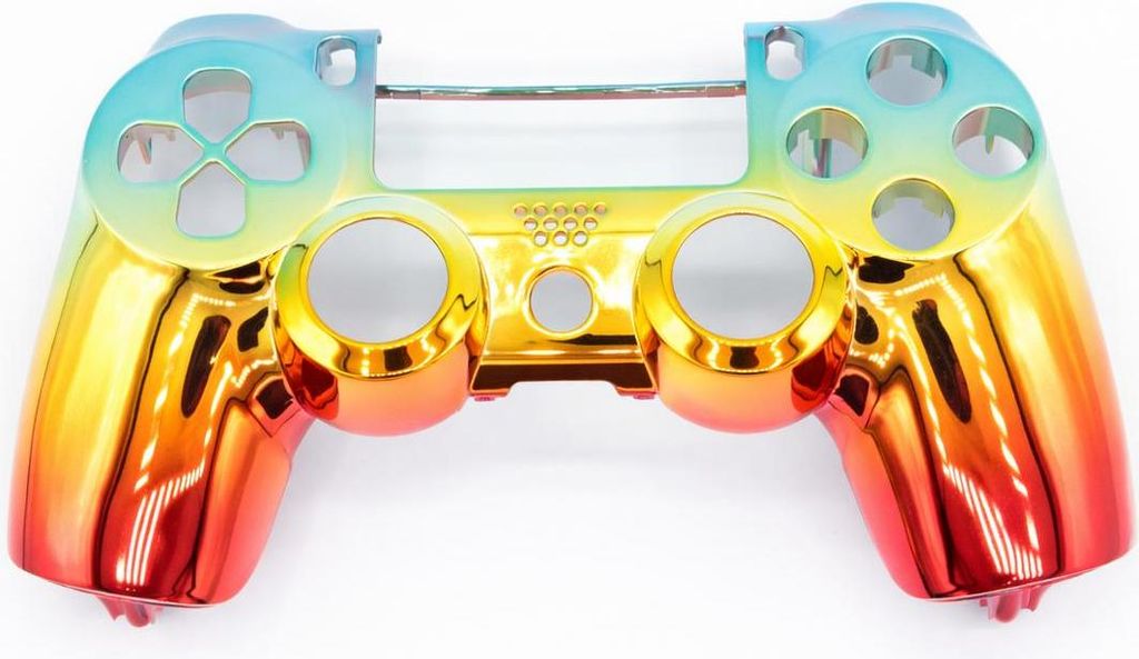 PS4 Controller Faceplate Oberschale Rainbow Design V2 JDM-040/050/055