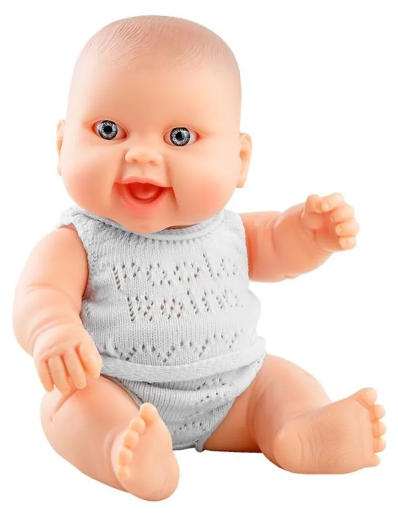Poupon réaliste pour enfant Bébé fille blanche de 32 cm Paola Reina