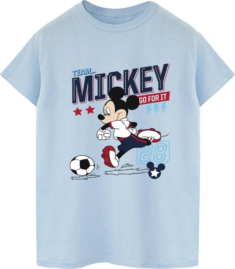 Disney - "Team Football" T-Shirt für Herren BI42040 (XXL) (Babyblau)