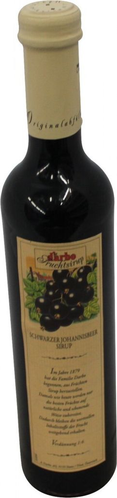 Darbo Schwarzer Johannisbeer Sirup Produktbild 
