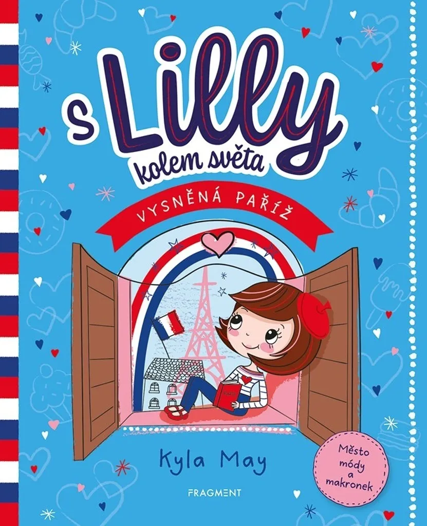Livre jeunesse Lily à Paris par Kyla May - Roman illustré de 128 pages