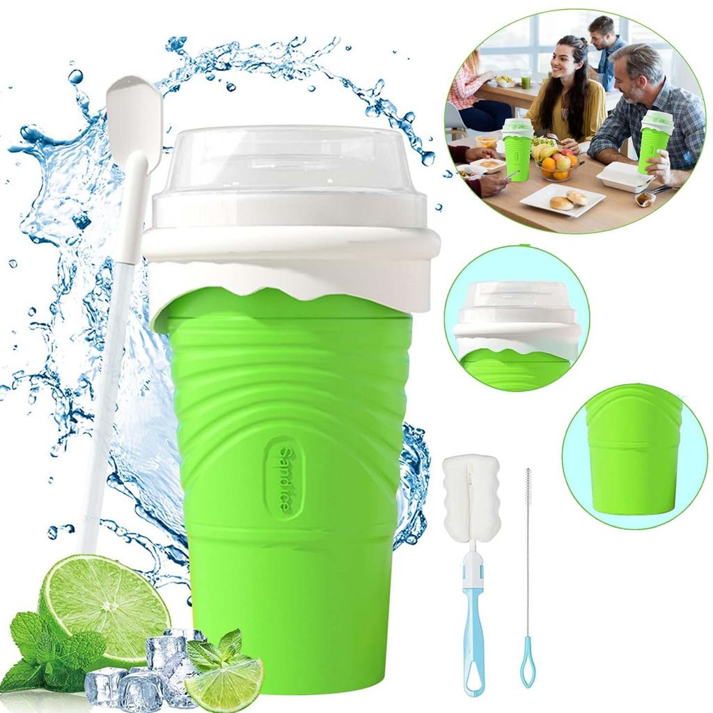 Slushy Maker, Eis zum Kneten Slushy Becher, Silikon Slushy Produktbild 