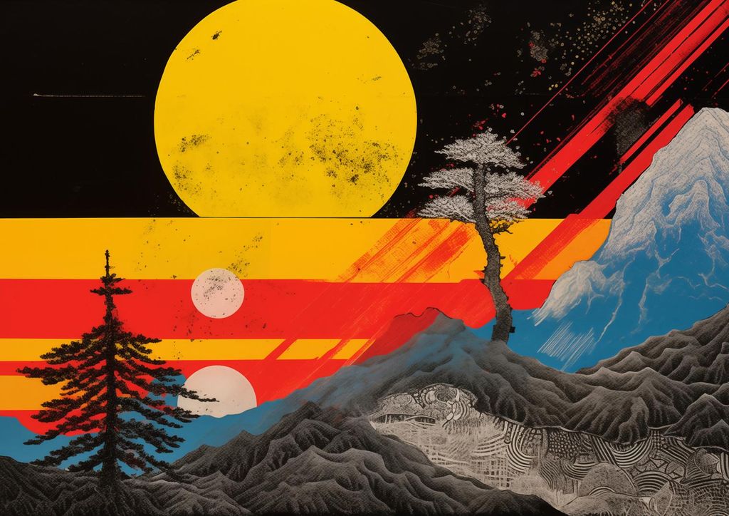 Plakat 84,1x59,4cm Bergverwandlung