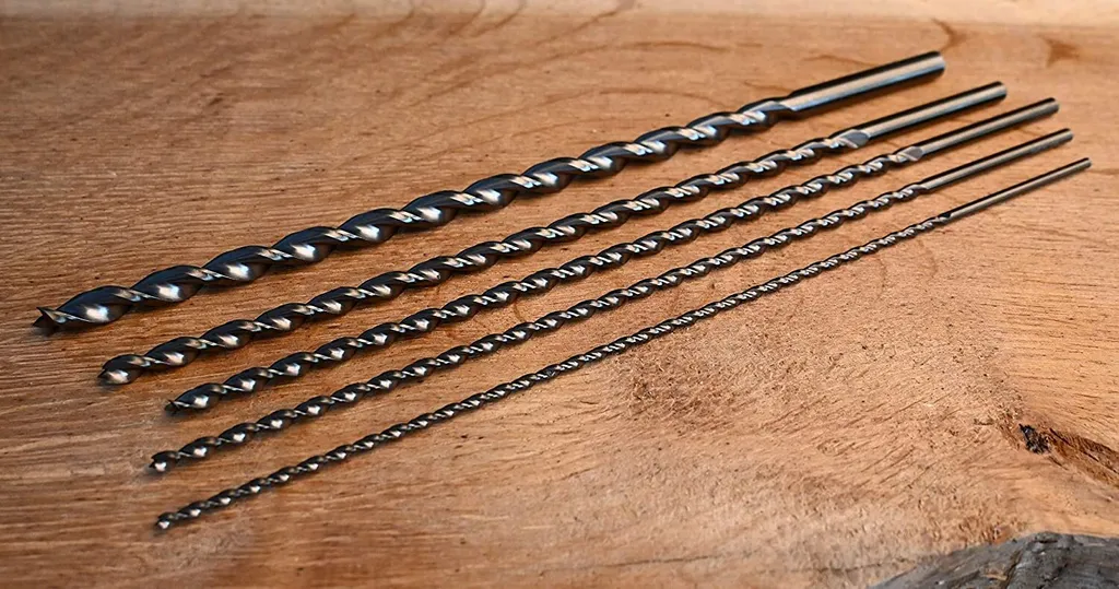 FAMAG Set di 5 punte elicoidali per legno HSS-G per hotel per insetti Ø 3, 4, 5, 6, 8 mm - 1599.805