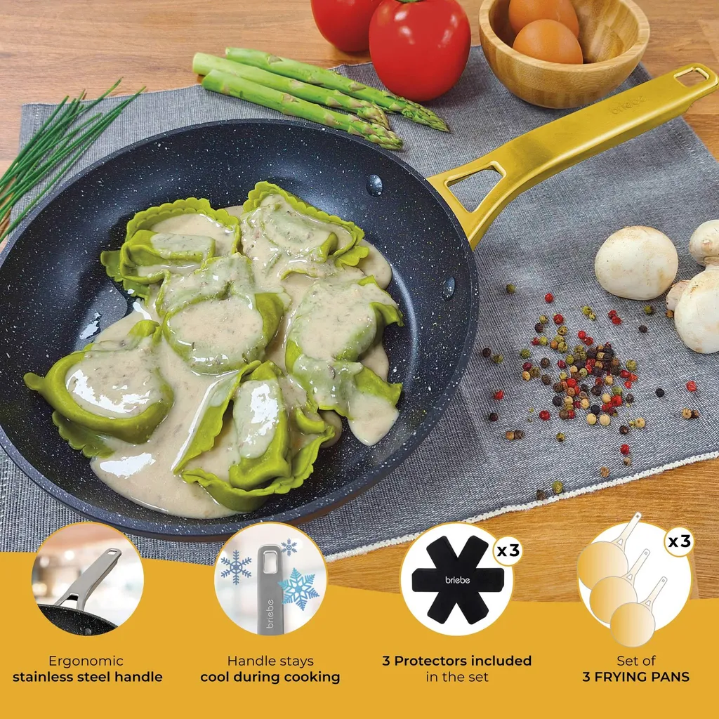 Set Padelle Briebe Gold Titanium Nere: Design e Funzionalità - 7