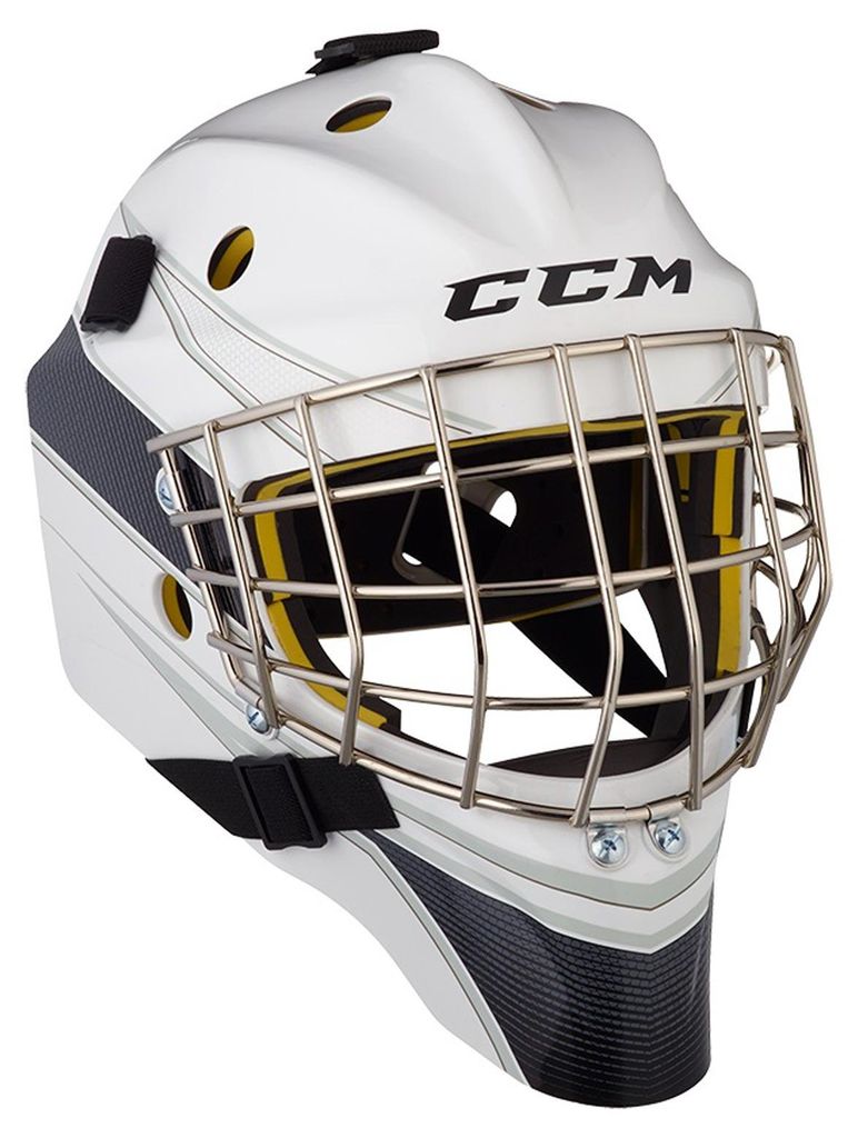 Maske CCM AXIS A1.5 Bambini mit CE weiss/schwarz Produktbild 