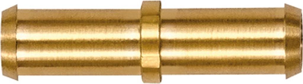 Riegler Gerader Schlauchverbindungsstutzen, für Schlauch LW 2 mm, Messing