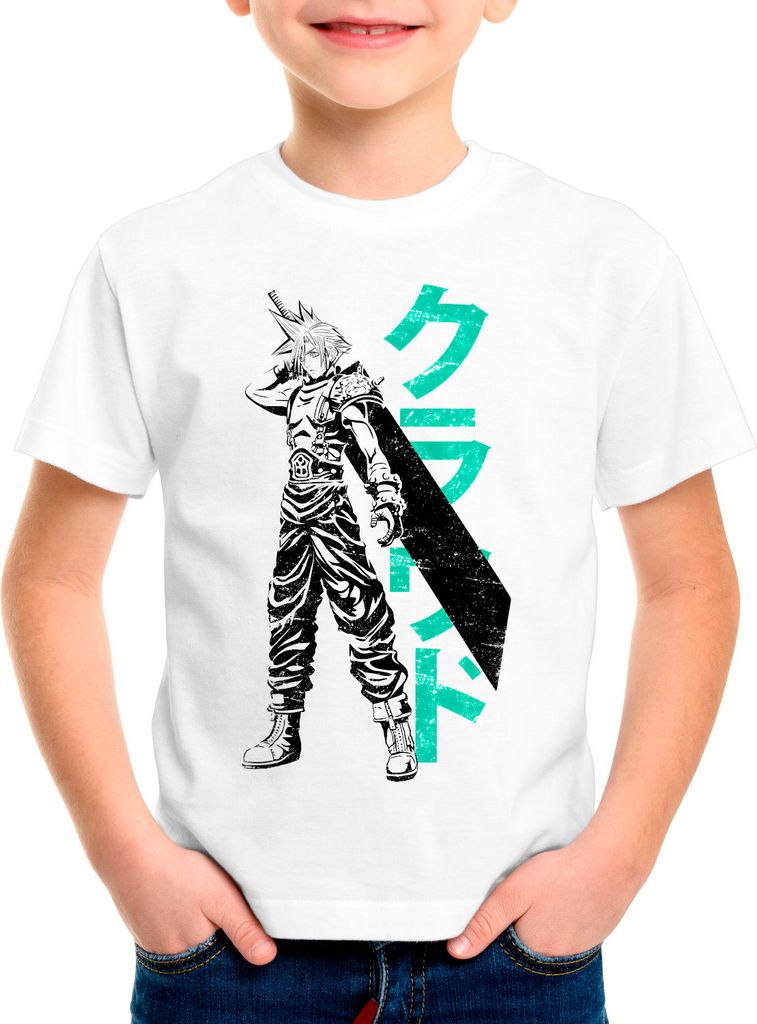style3 Mercenary Kinder T-Shirt anime cloud chocobo sephiroth