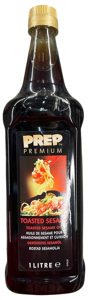 Prep Premium Geröstetes Sesamöl 1 Liter – Toasted Sesame Produktbild 
