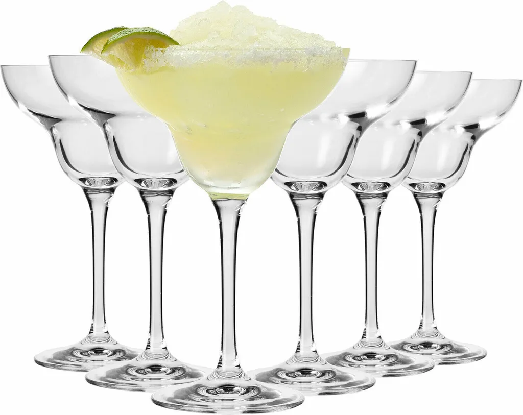 Krosno Mixology Set 6 Margarita 270ml | Vetro Europeo di Lusso