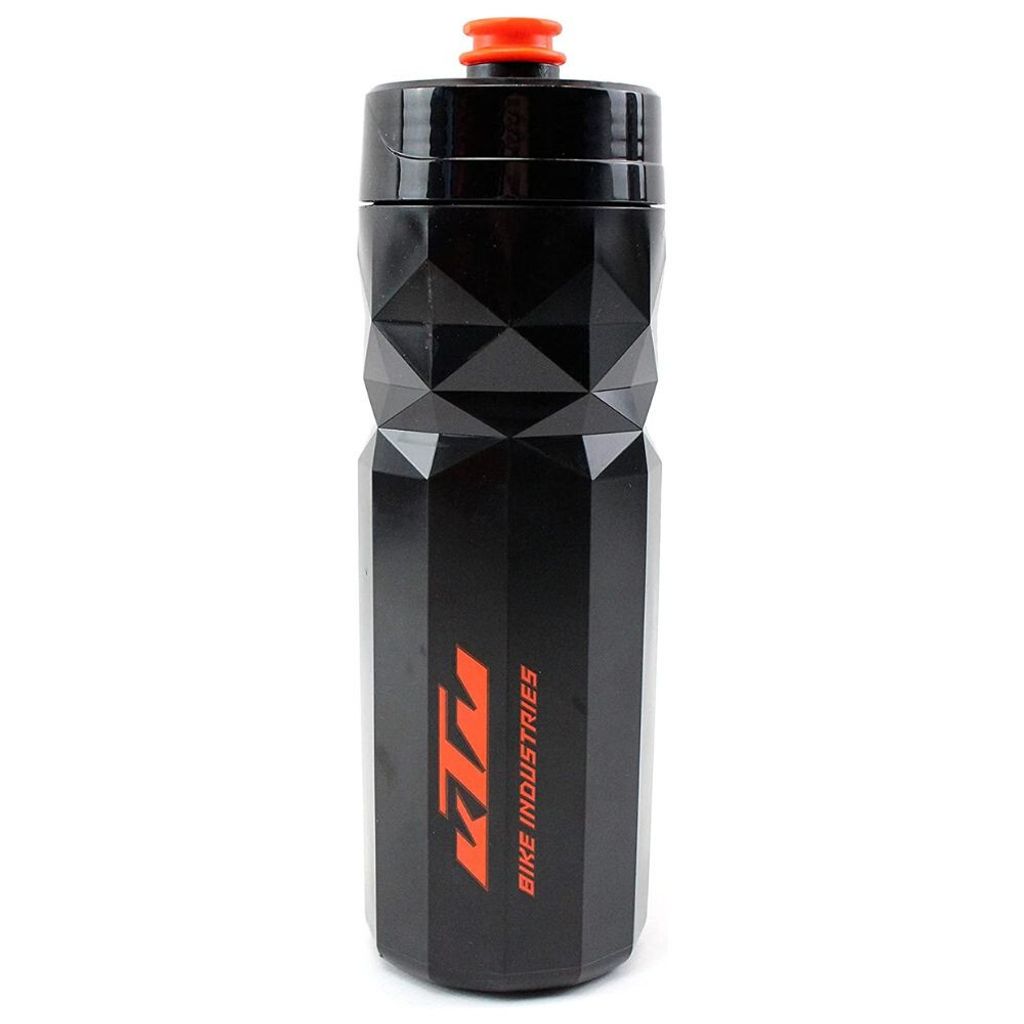 Sportflasche KTM Team 700 ml Schwarz Schwarz Produktbild 