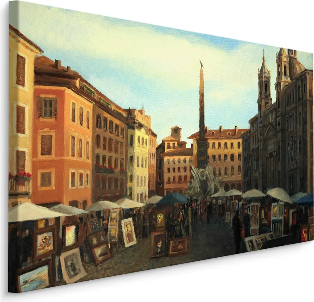 Tela Artistica Roma 70x50 cm XXL Stampa d'Arte Alta Definizione