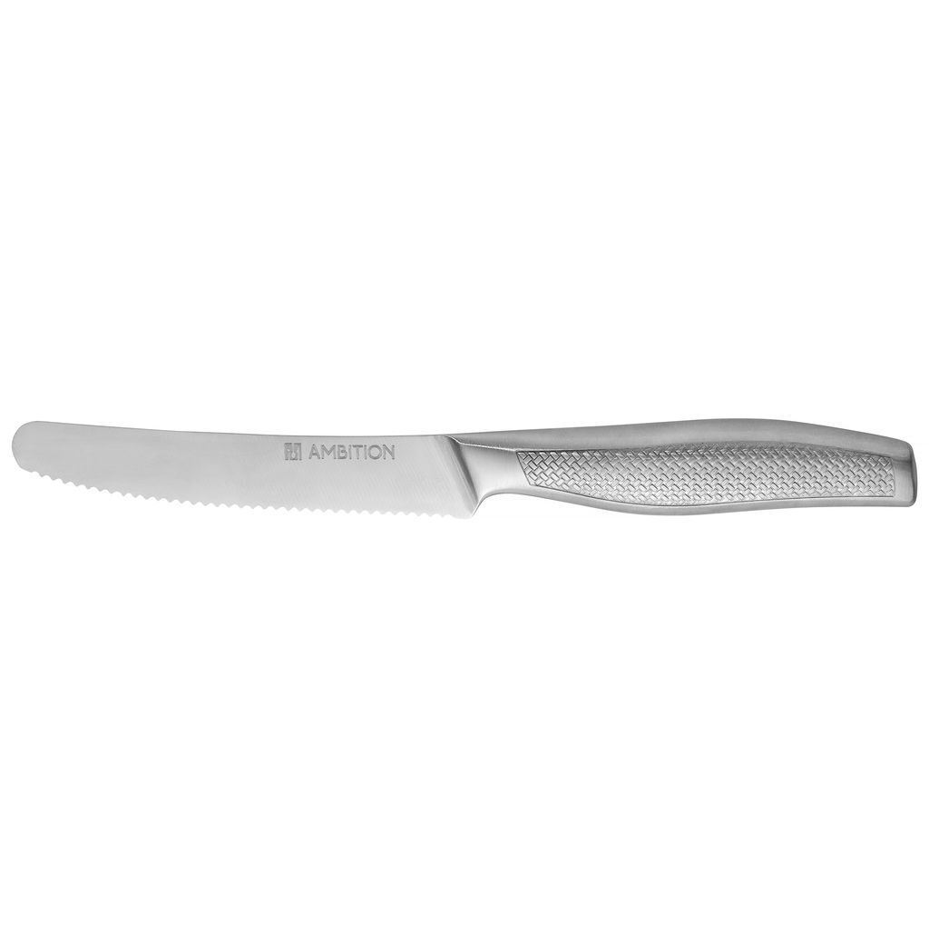 AMBITION Acero 11,5 cm - Edelstahl Gemüse- / Obst-Messer / Rostfreier Stahl