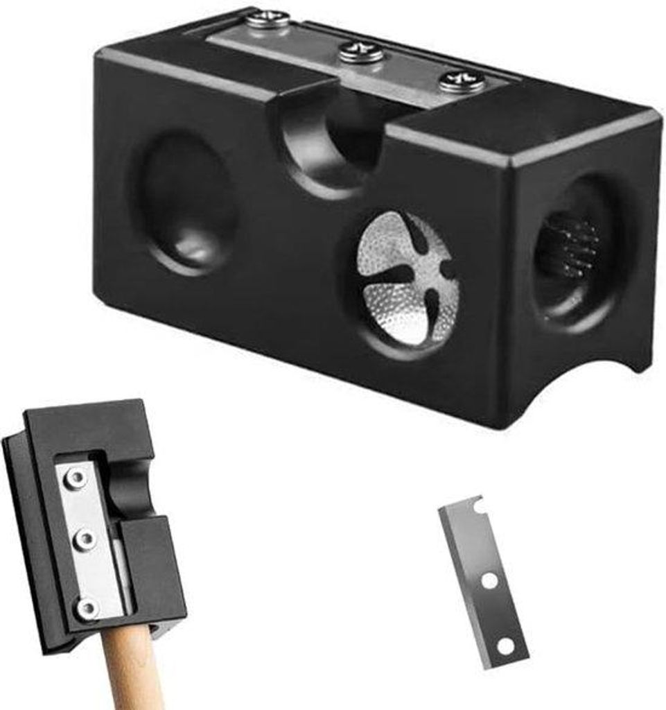 8-in-1 Biljartpunt - multifunktionelles Werkzeug - Reparaturset für Billard - Billardwerkzeug - Cue-Trimmer - Burnisher - Shaper - Tapper - Access...