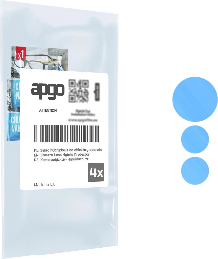 apgo 4 Stück Linsenschutz Kamera Schutzglas für LG Velvet Kameraschutz, 9H Kameraobjektiv Camera Lens Protector