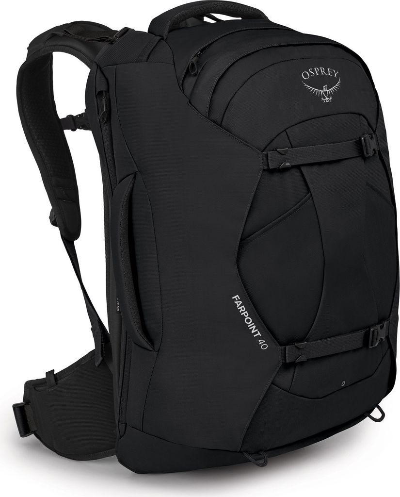 OSPREY Reise Rucksack Farpoint 40 Black Produktbild 