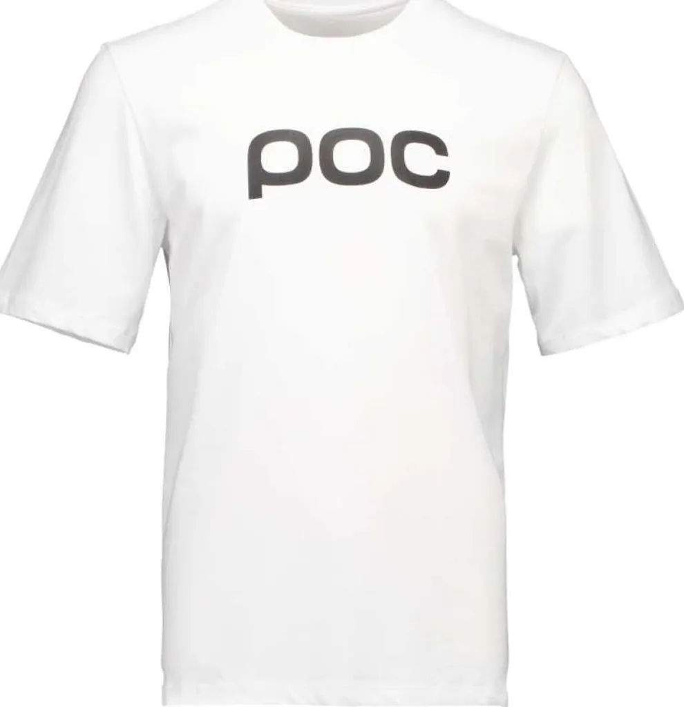 Maillot de cyclisme manches courtes POC TEE Blanc Taille S respirant