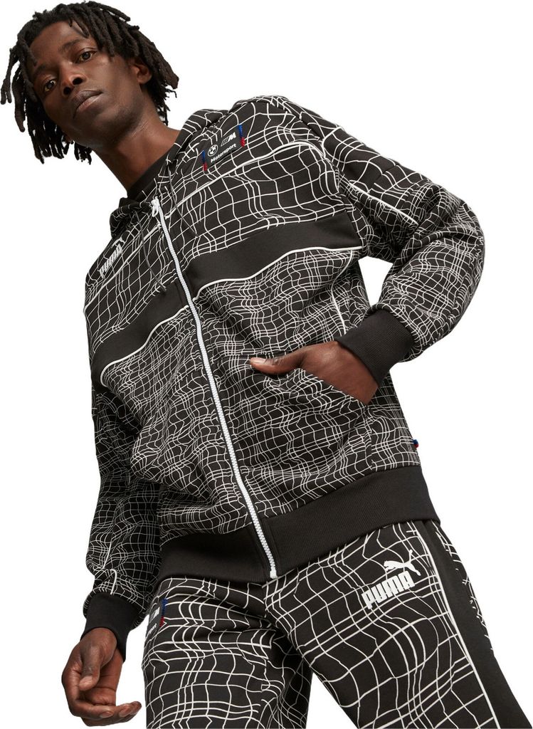 Puma Bmw Mms Camo Sds Hooded Sweat Jacket 62105301 Herren