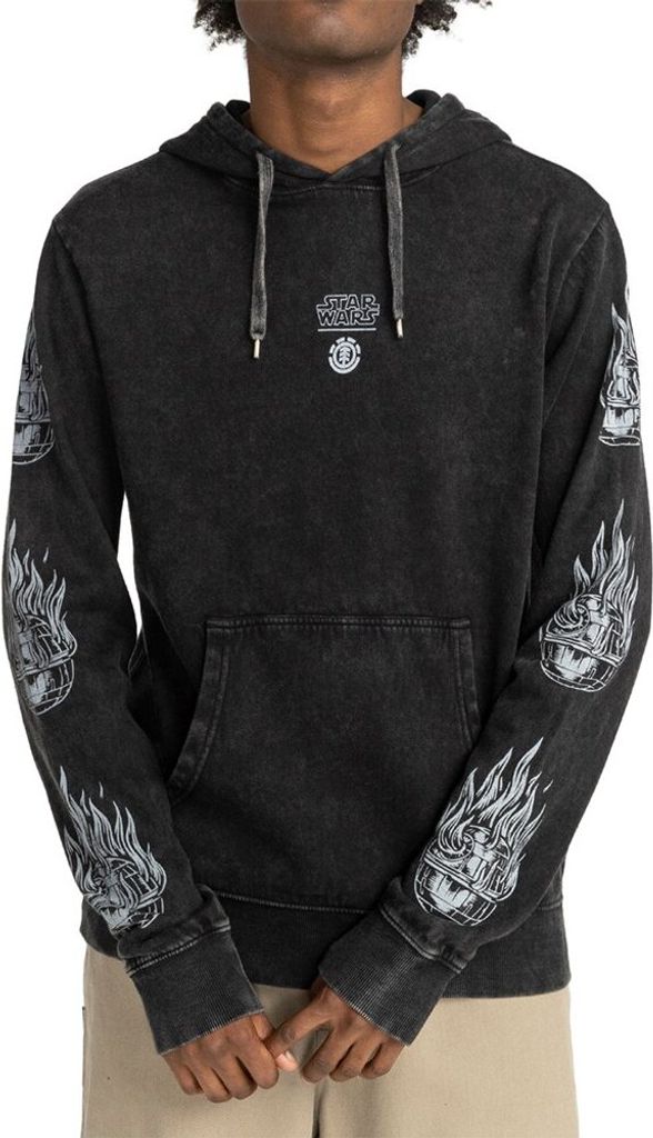 Element Death Star Kapuzenpullover Schwarz M Mann Schwarz M