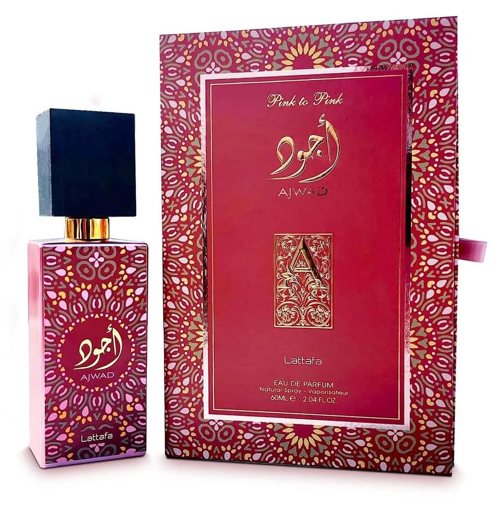 Lattafa, Ajwad Pink To Pink, Eau De Parfum, Unisex, 60 ml Immagine del prodotto 