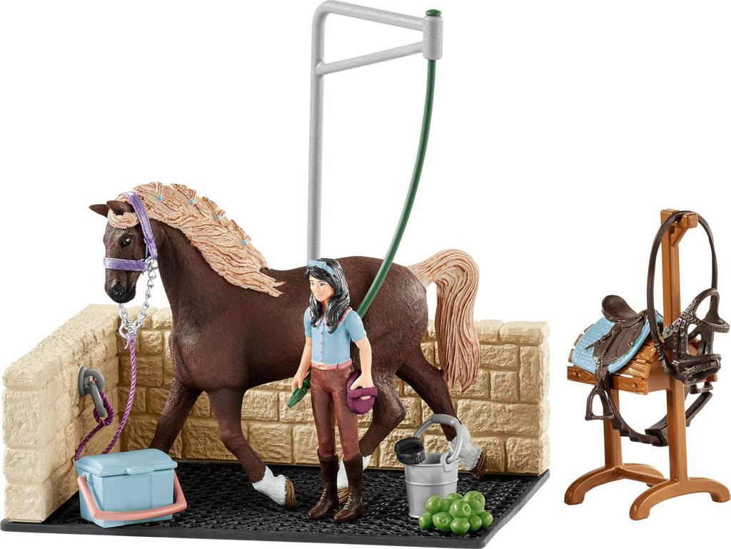 Schleich Horse Club    42438 Waschplatz m. Emily & Luna Produktbild 