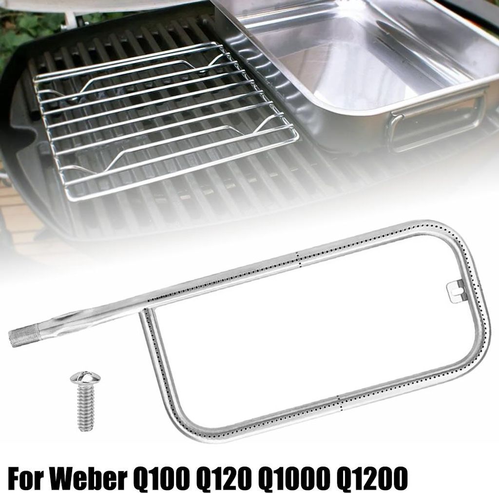 Edelstahl Brenner Ersatz Gasgrill Für Weber Q100 Q120 Q1000 Q1200 Ersatzteile
