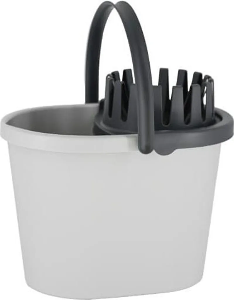 Seau essoreur rotatif 13L York Eco Ego pour balai à franges circulaire