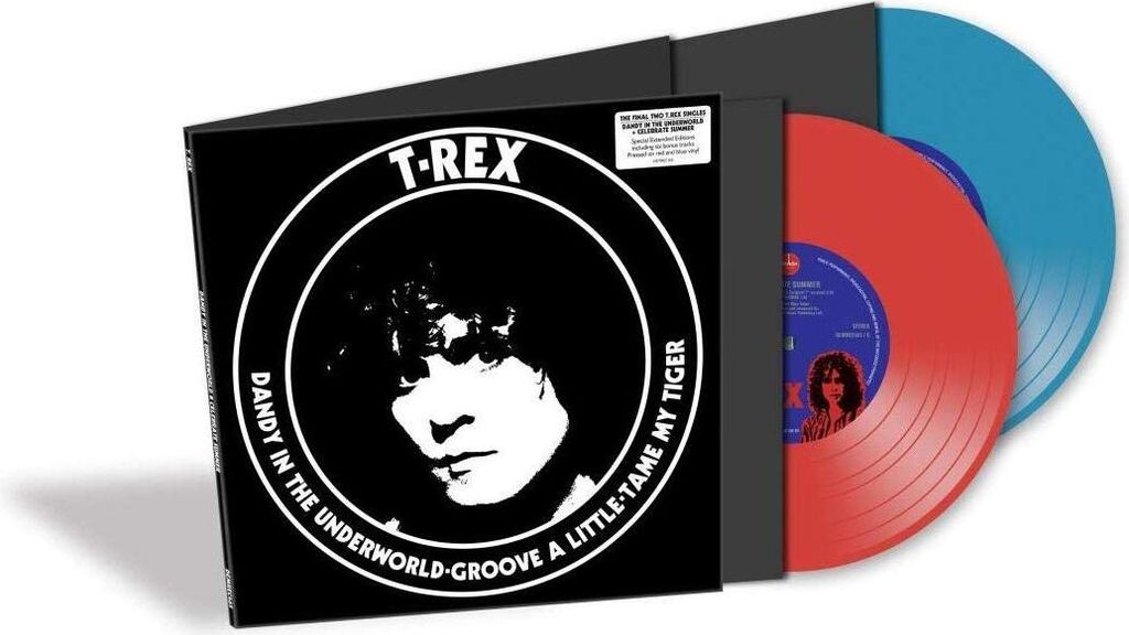 T. Rex - Dandy In Der Unterwelt Rot & Blau Vinyl