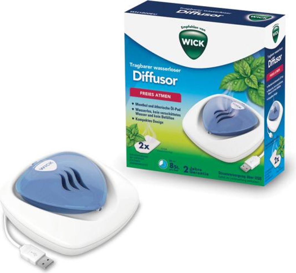 WICK nebulizzatore portatile 5W funzionamento senza acqua Immagine del prodotto 
