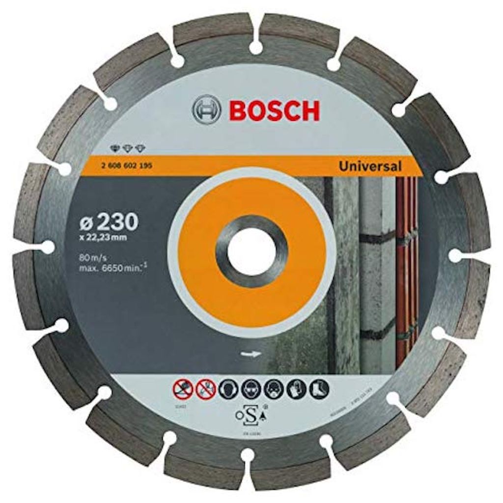 Bosch Disco diamantato Standard Universal 230 x 22,23 mm ( Immagine del prodotto 